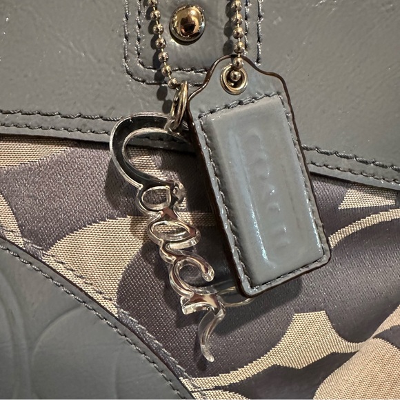 Coach Blue Tote Bag style F18335 (2011) - Picture 3 of 14